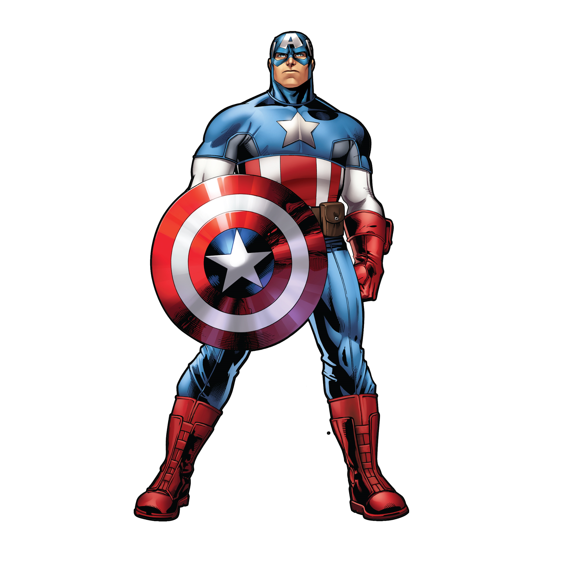 Samolepka na stenu Captain America do textu